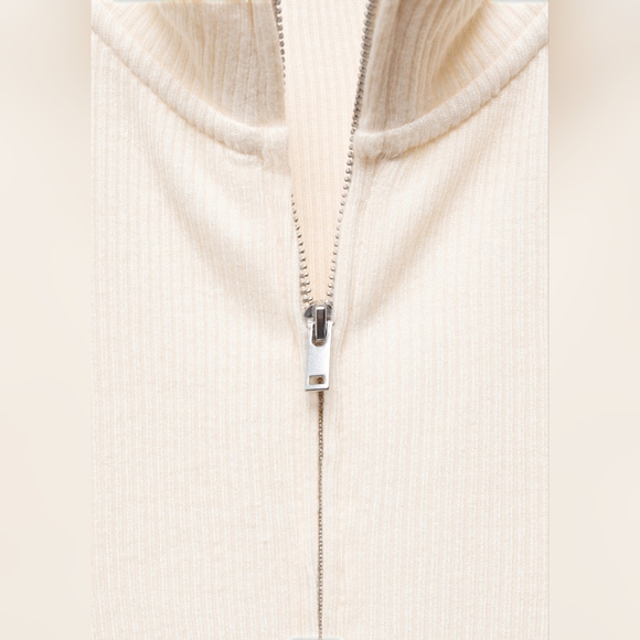 MANGO Zip-up Top - Picture 4 of 6